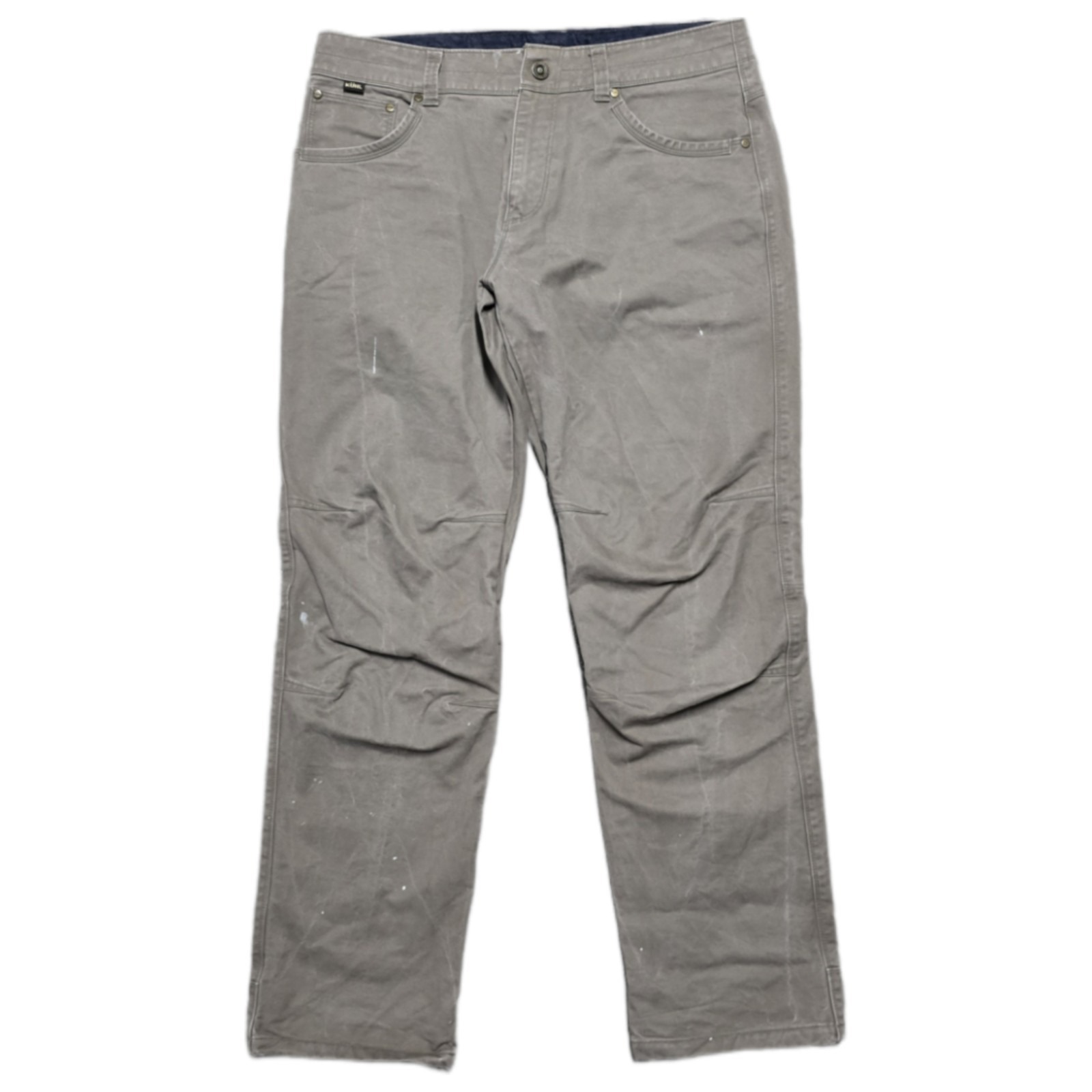 Kuhl Ryder Pants Hiking Pants Canvas 33x32 Mens Beige Vintage Patina Outdoors
